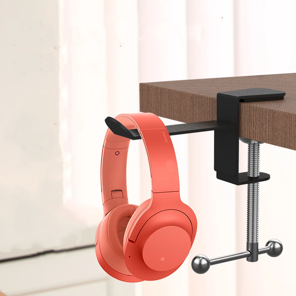 Holder Headphone Bracket Headphone Bracket Display Gaming Hanger Hanger Table Holder Metal + Plastic Rack Stand