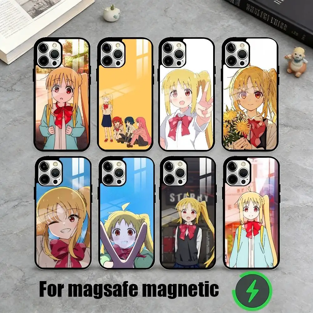 N-Nijika Ijichi Anime Character  Phone Case For iPhone17,16,15,14,13,12,11 Plus,Pro Max Magnetic For Magsafe Wireless Charging