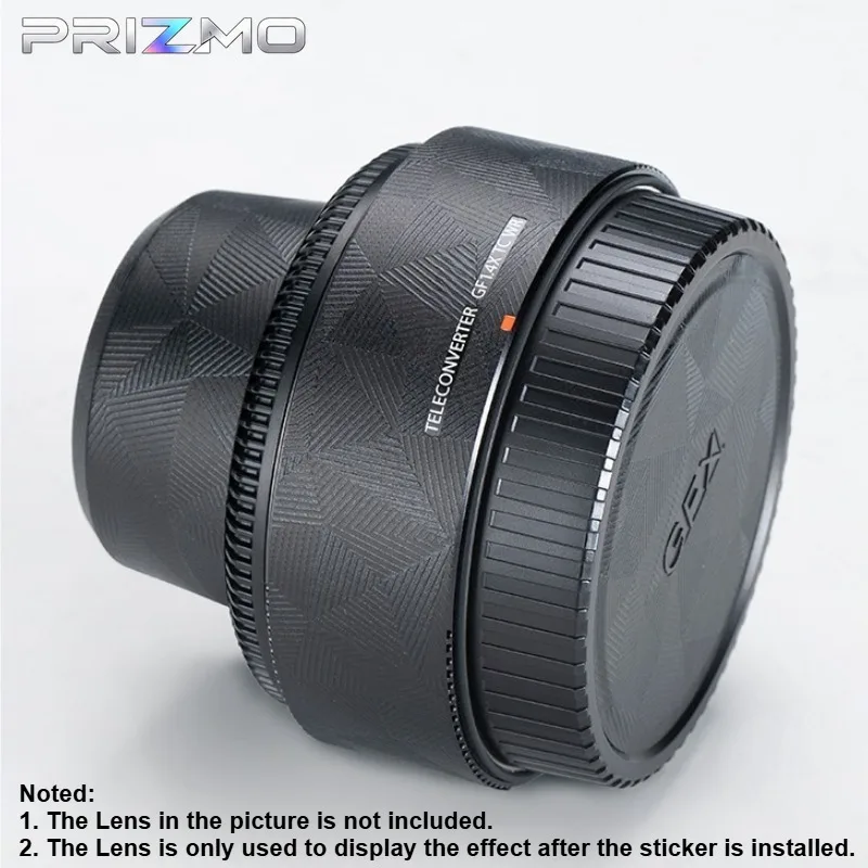 For Fujifilm GF 1.4X TC WR Lens Skin Sticker Vinyl Protective Wrap Anti-Scratch Premium Personalized Decal GF 1.4 X Matte finish