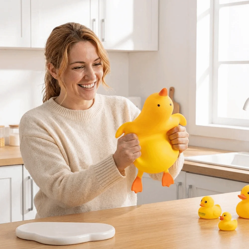 Fun Squishy Duck Squishy Antistress Slow Rising Duck Pinch Le Cute Animals Kawaii Design Slow Rising Squeeze Friends Gift