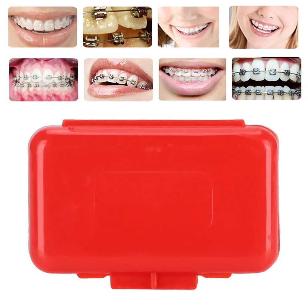 10 Box Orthodontic Protective Wax Gum Fruit Scent Protective Dental Wax Relieve Gum Irritation Braces Anti Wear Mouth Tools