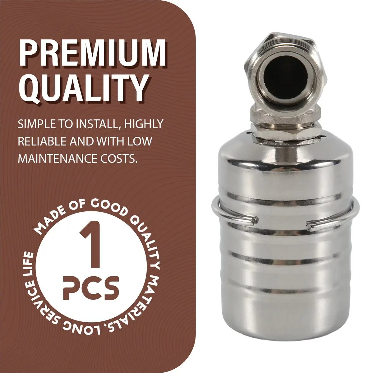 #61O 1/2 inch to 3/4 inch Fully Automatic Water Level Control Float Valve,Automatic water level control valve,(Stainless Steel)