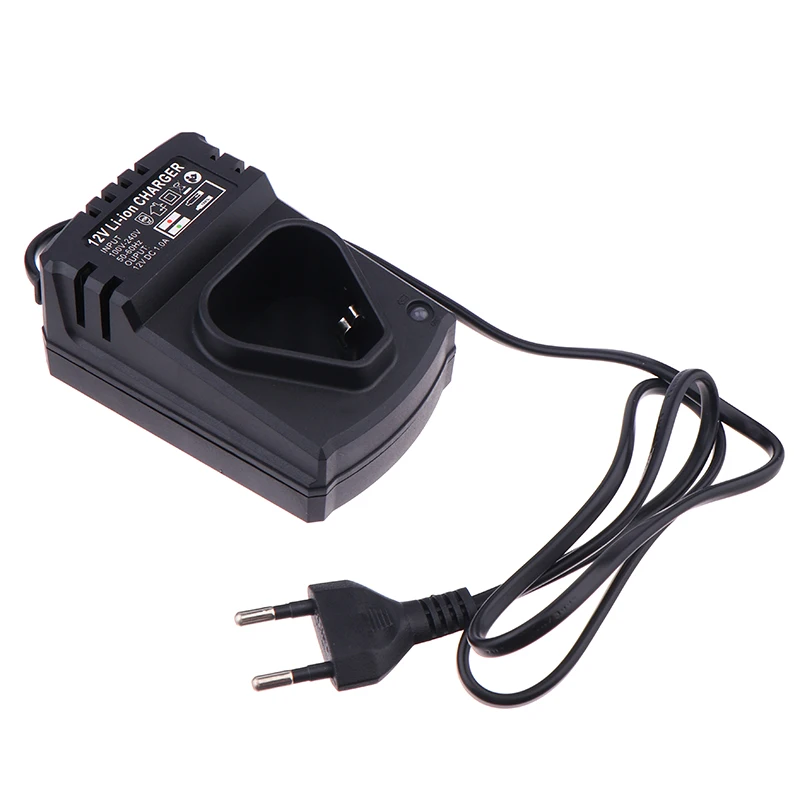 Universal EU Li-ion Rechargeable Charger For 12V Electrical Lithium Drill Electrical Wrench Power Tool Battery Charger Parts