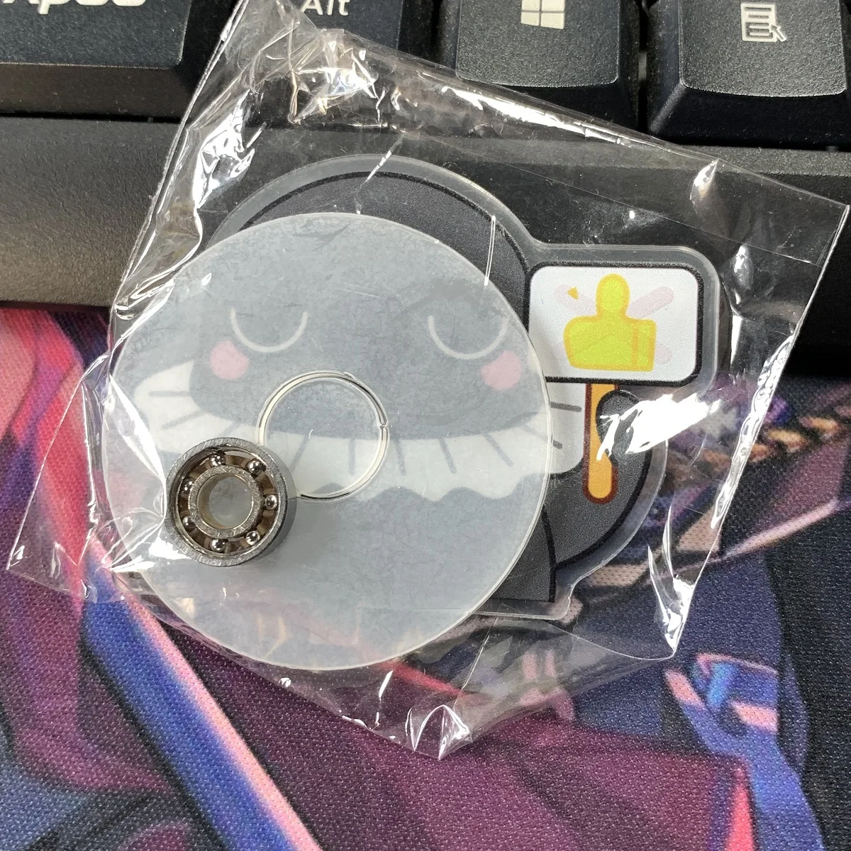 Anime Love and Deepspace Sylus Cosplay Fans Decorano l'ornamento della mascotte Acrilico Spin Ruota in piedi Segno Regalo di Natale di Halloween