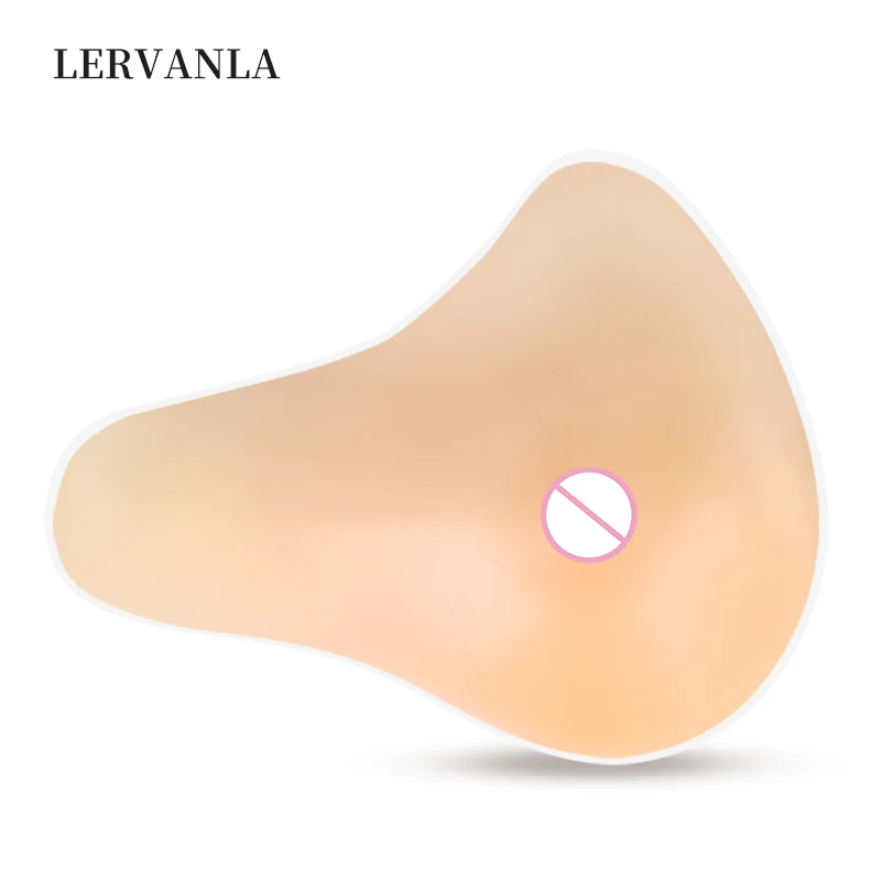 LERVANLA LT New Design Breathable Fake Silicone Breast Form Artificial Boob Prosthesis for Women Mastectomy 180-600g/pc