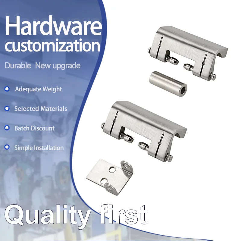 

Thickened Heavy-Duty 304 Stainless Steel Detachable Concealed Hinges Suitable For Industrial Distribution Box Doors