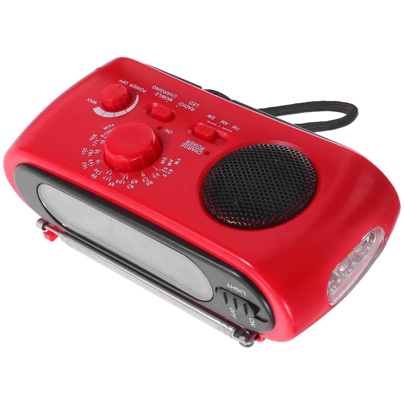 

Portable Hand Solar Emergency Radio Generator Dynamo Outdoor Windup Hand Crank Radio Emergency Free Camping