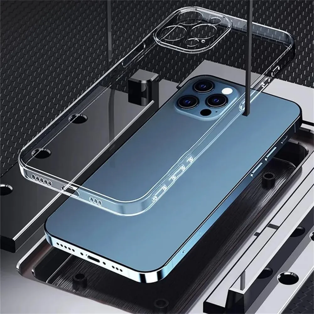 Ultra Thin Clear Transparent Soft TPU Case For iPhone 16 Pro Max 15 14 13 12 11 Pro Plus ProMax Mini Clear Back Cover Phone Case view 6