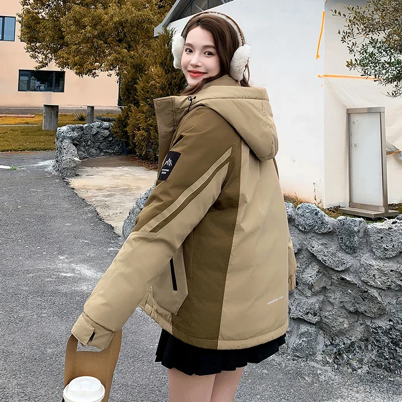 Men's Winter Jacket Thick Warm Women Puffer Jacket Couple Coat Casual Sports Outdoor Coat Outwear Unisex Clothing Parka Overcoat