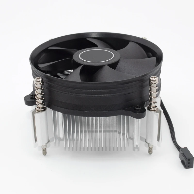 MINI ventilador enfriador CPU, radiador 9cm, ventilador silencioso para enchufe LGA 115X/1200/1356, Enfriador CPU