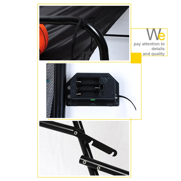 آلة تبادل لاطلاق النار لألعاب كرة السلة في الهواء الطلق في شارع كرة السلة لحامل كرة السلة للأطفال