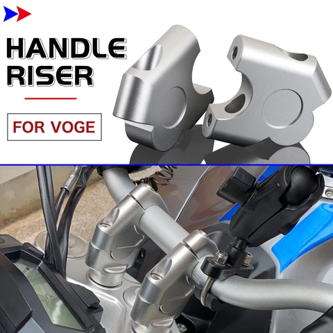 Для Loncin VOGE 500DS 650DS 500R 500AC DS525 DS525X руль мотоцикла, крепление на руль, зажим, подъемный блок, увеличивающий