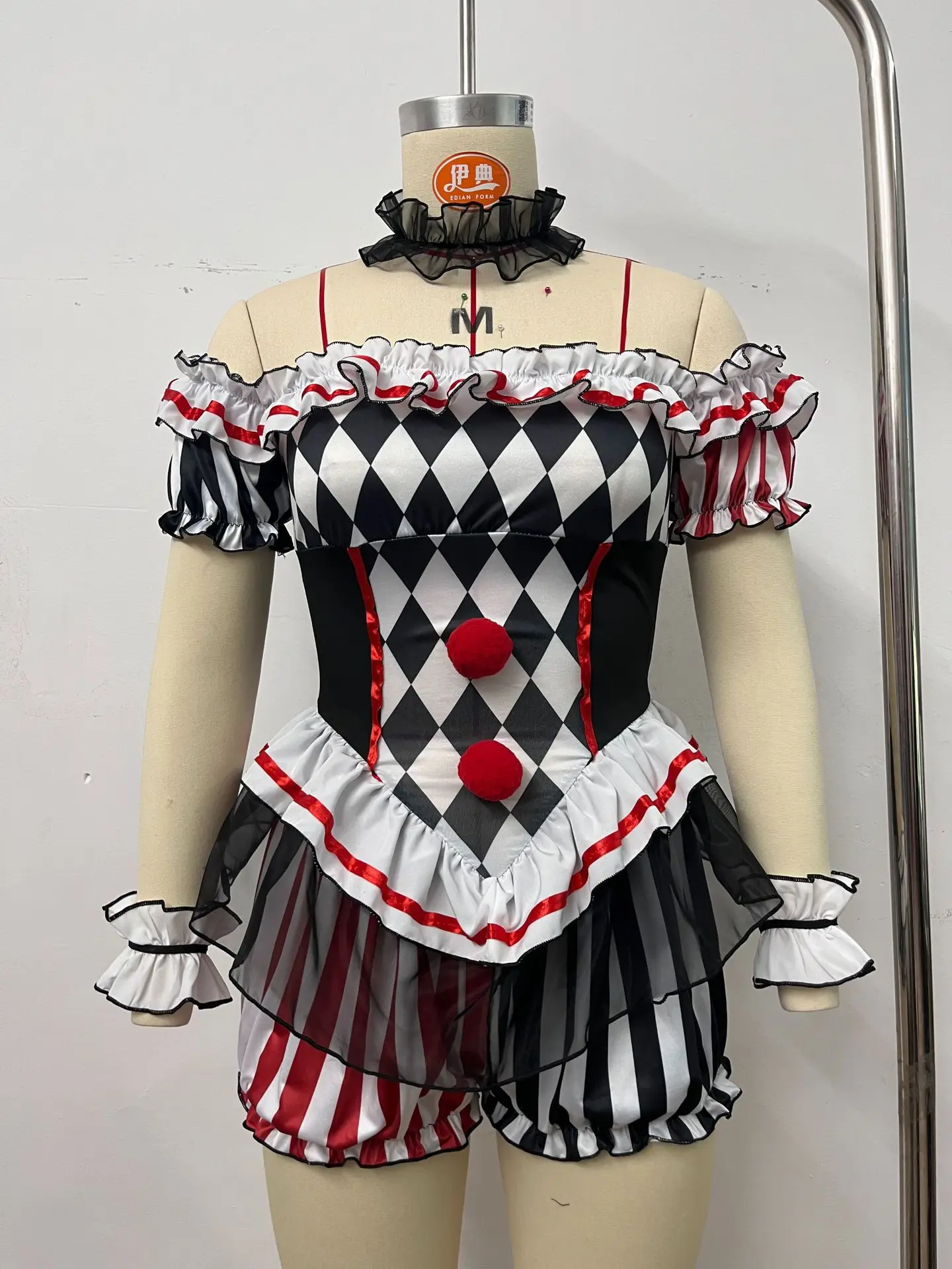 Combinaison Clown Sexy Femme – Dompteuse de Cirque – photo 14