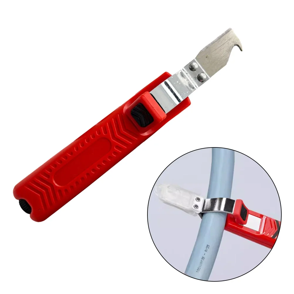 Rotating Blade Hook And Straight Blade Cable Stripper Blade Package Content Product Name Red Rotating Blade Adjustable Screw