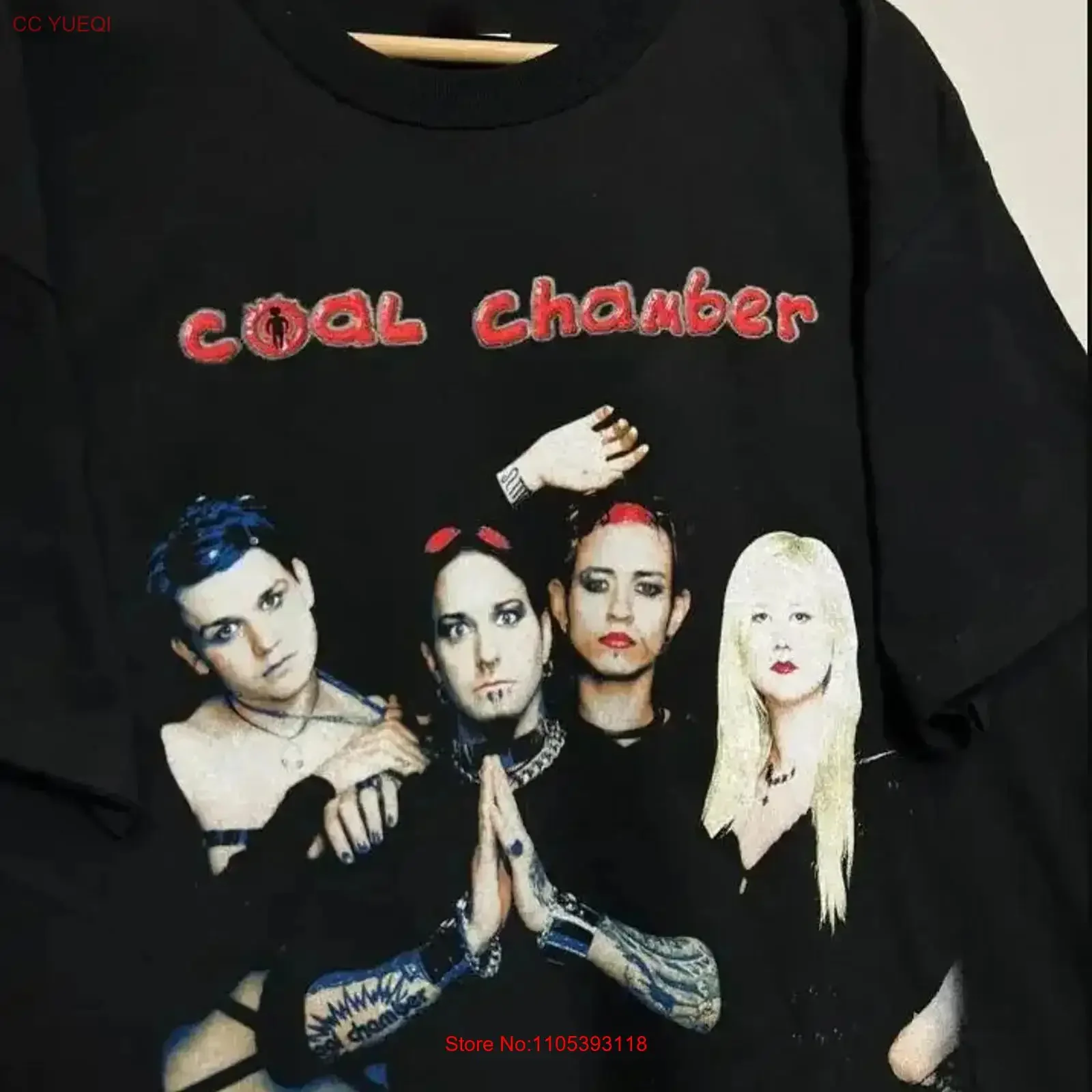Coal Chamber Tour Music T Shirt S 5XL TS223 vintage Washed Soft homme Slightly Breathable Versatile Stylish Comfortable