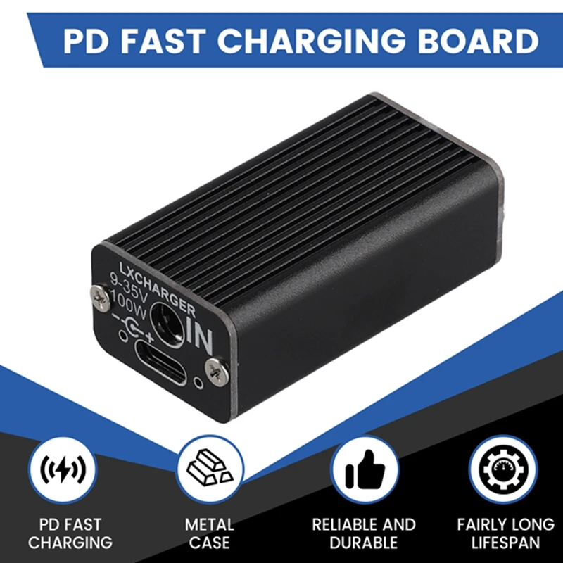 The Newdc9v-24V 100W All Protocol Cell Phone Fast Charging Module PD Fast Charging Board Support QC4.0/5.0 PD3.0/PPS/FCP/FCP