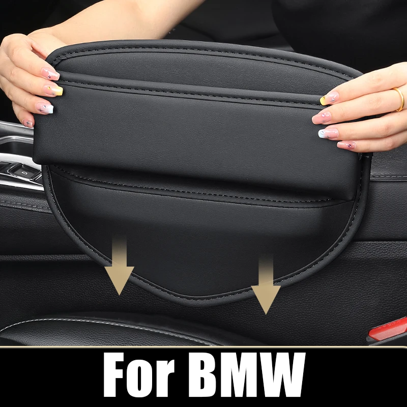 

Car Seat Crevice Storage Box Pocket For BMW X3 X5 X6 F20 F10 F11 F25 F15 F48 E53 E36 E46 E90 E91 E60 E61 E70 E71 E83 E84 E87 E81