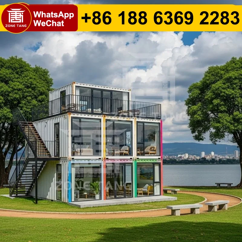 

Bungalow Home Настраиваемый трудовой лагерь Готовые домики Съемный плоский пакет Домашняя антикоррозийная заводская сборная многоцелевая