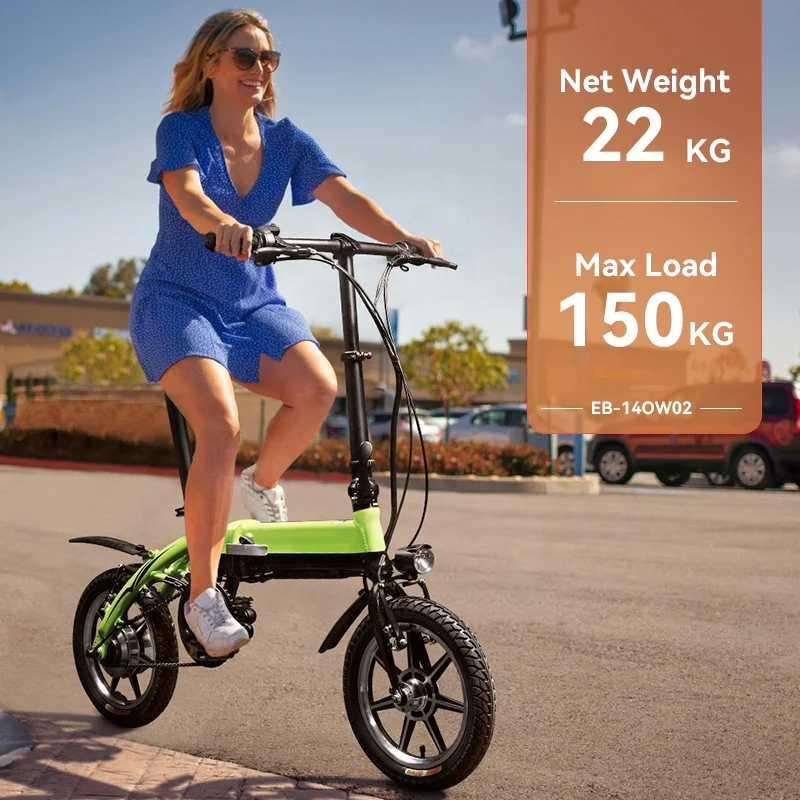 

Intelligent Library Folding Electric Bicycle One Piece Wheel Mini Electric City Bike Dropshiping Factory Price