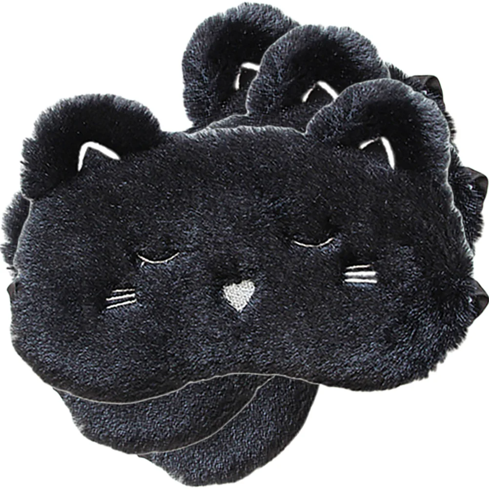 

3pcs Dog Eye Mask Cute Sleep Masks for Travel Lightweight Silk Blindfold Indoors Outdoors Camping Gifts