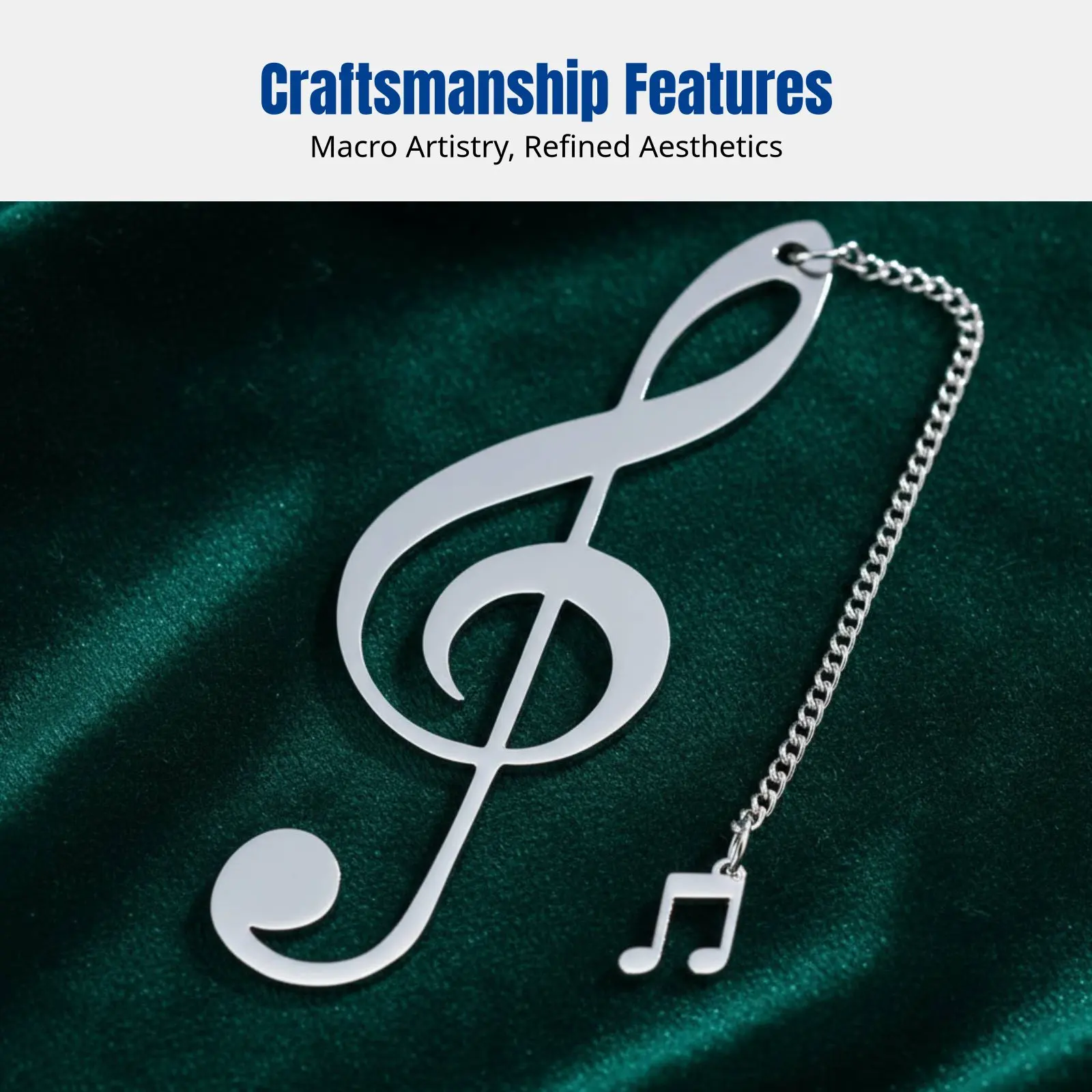 metal-bookmark-musical-note-accent-engraved-educator-gift-holiday-souvenir-elegant-tassel-design
