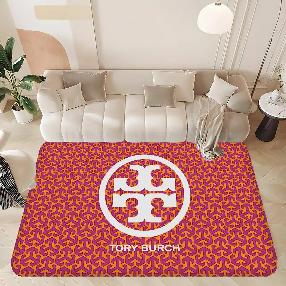 Модные коврики для дома T-Tory B-Burch: ретро-стиль, различные варианты, для гостиной и кухни, нескользящие, приветственные коврики