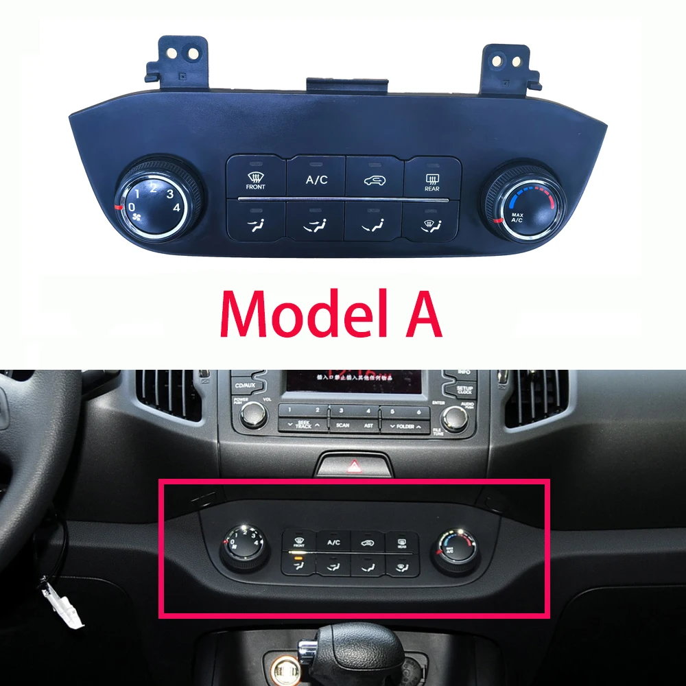 Car AC HEATER CLIMATE CONTROL For Kia For Sportag 2011-2015 constant temperature air conditioning control switch assembly