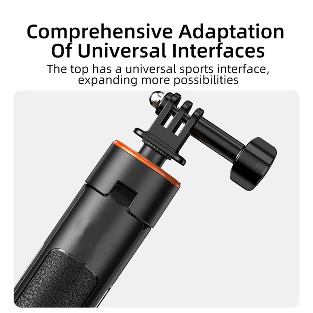 140 см палка для селфи, удлинитель штатива, телескопическая ручная палка, регулируемая с резьбой 1/4 дюйма для DJI Osmo Pocket 3, аксессуар