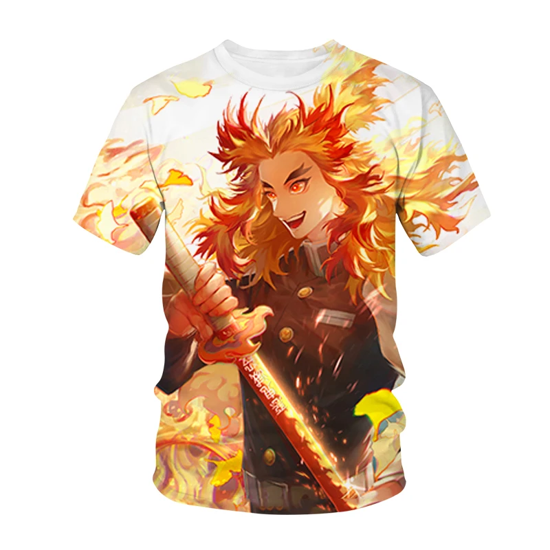 

2024 Summer New Fashion 3D Printed T-shirt Men and Women With Oversized Clothing Hot Tees anime Tops