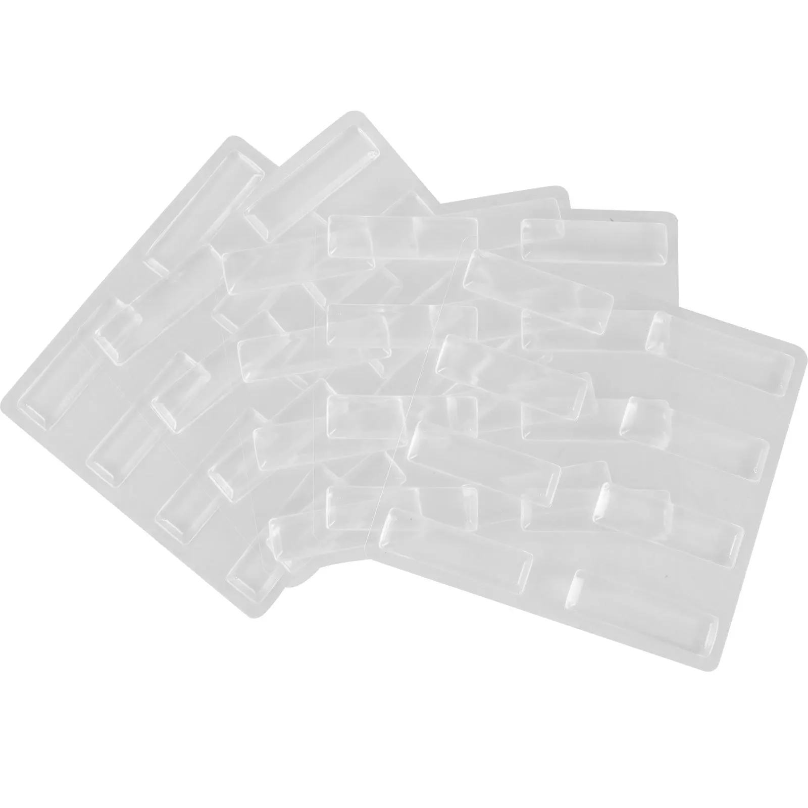 

5pcs Cabinet Door Bumper Strips Clear Table Edge Protector Self Adhesive Furniture Bumpers For Desk Wall Corner Guard Silicone