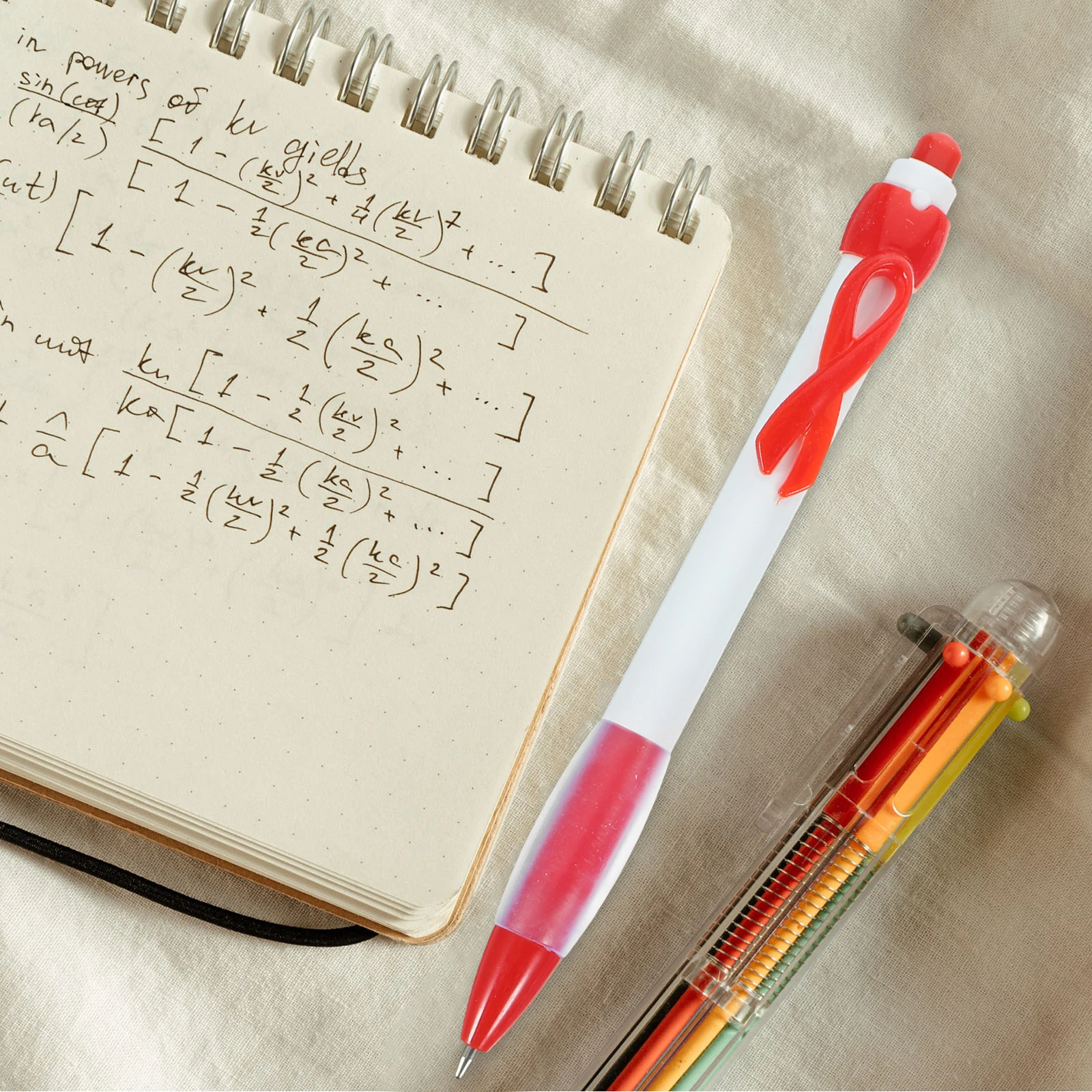 

12 Pcs Household Ballpoint Pen Press Pens Nurse Practical Ergonomic Cartoon Multicolor