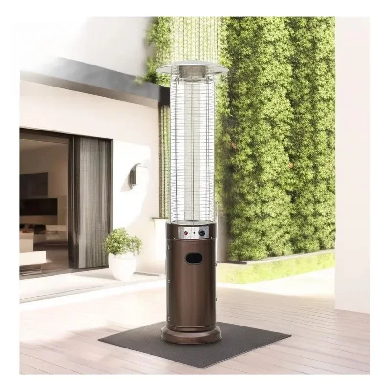 Round Pool Garden Stainless Steel Black Brown Wholesale Gas Terrace Heater//