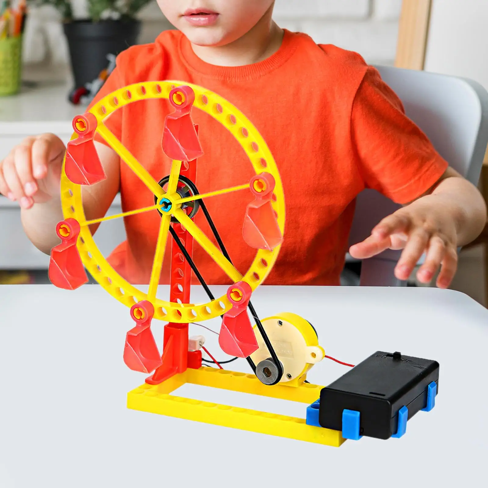 Diy Sky Wheel Speelgoed Early Learning Science Experiment Set Vakantiegeschenken Tieners