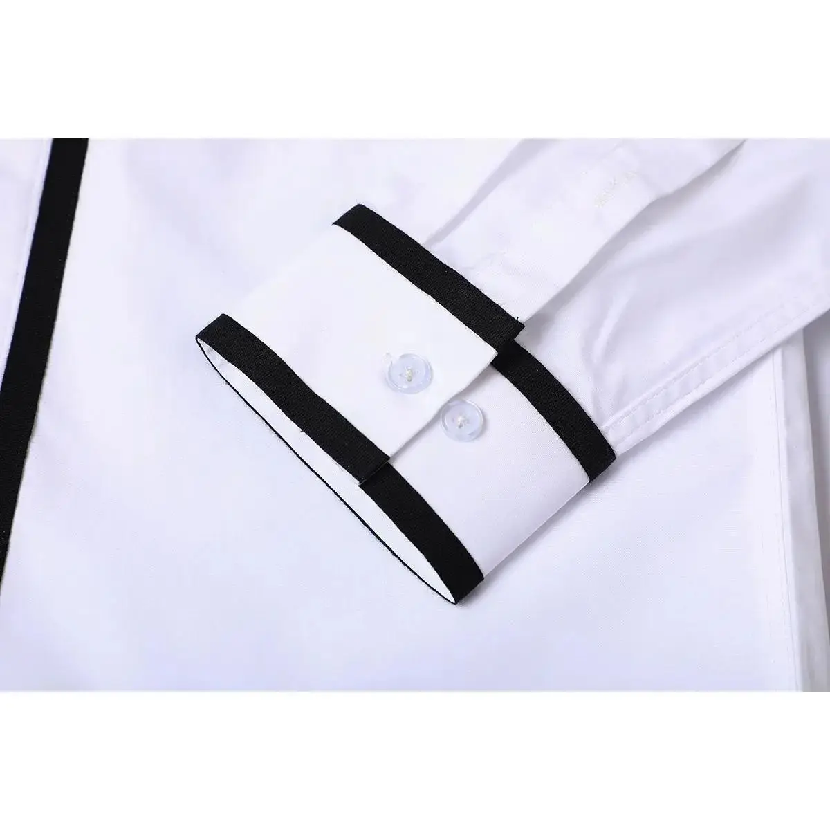 Light much popular logo in the spring and autumn of men's long sleeve shirt business wash and wear casual shirt