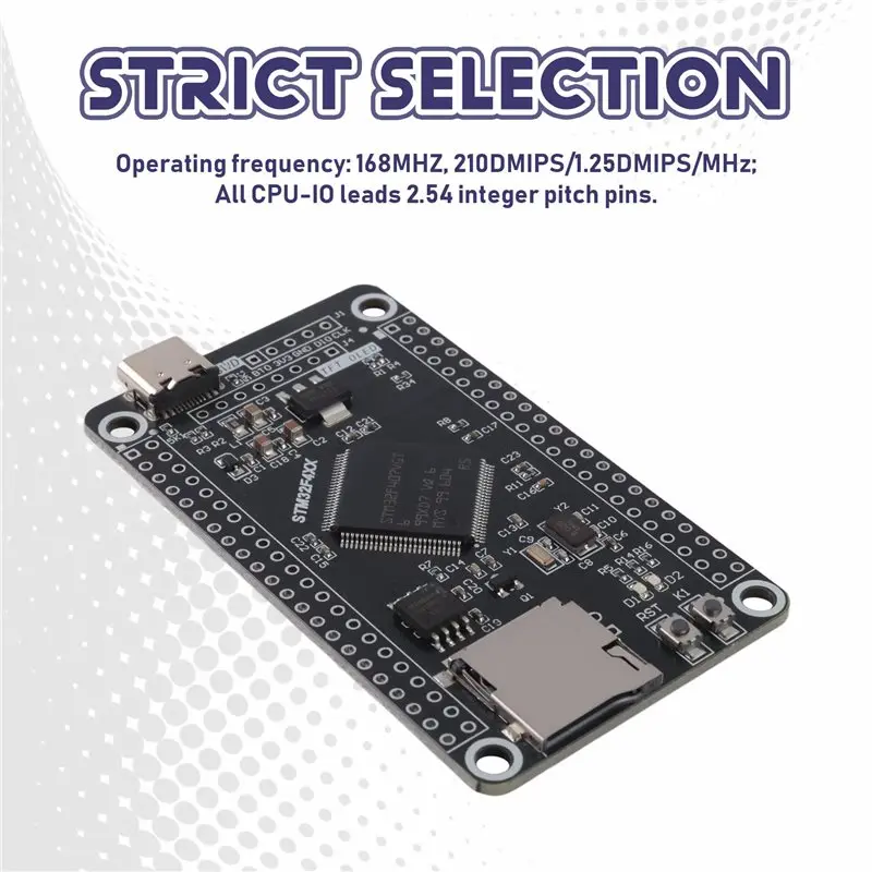 Superior 2X STM32F407VGT6 STM32 System Core Board STM32F407 Development Board F407 Single-Chip Learning Board
