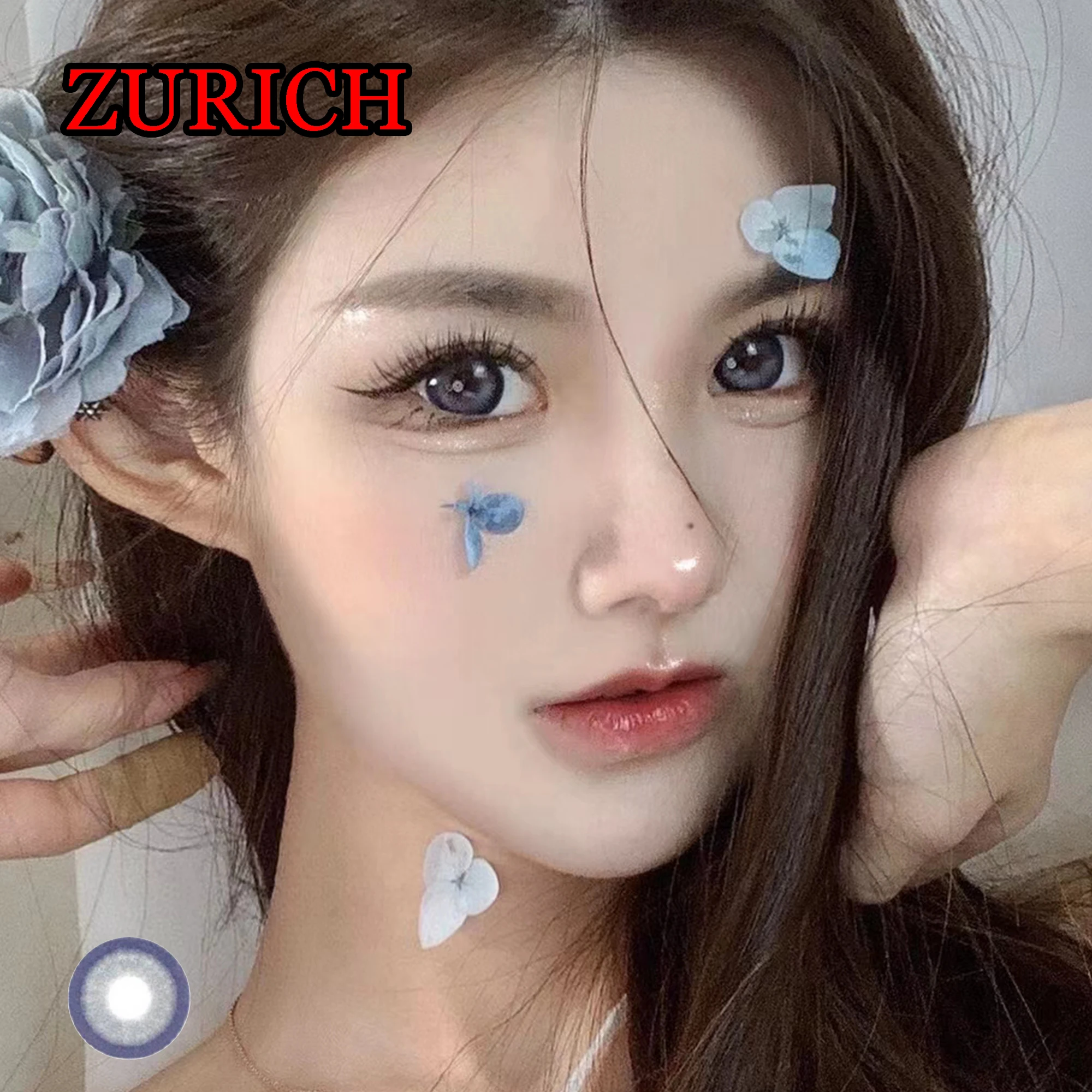 

14.50mm Soft Contacts Lenses with Power for Eye Colors Dolly Eyewear Accessories линзы для глаз цветные Zurich