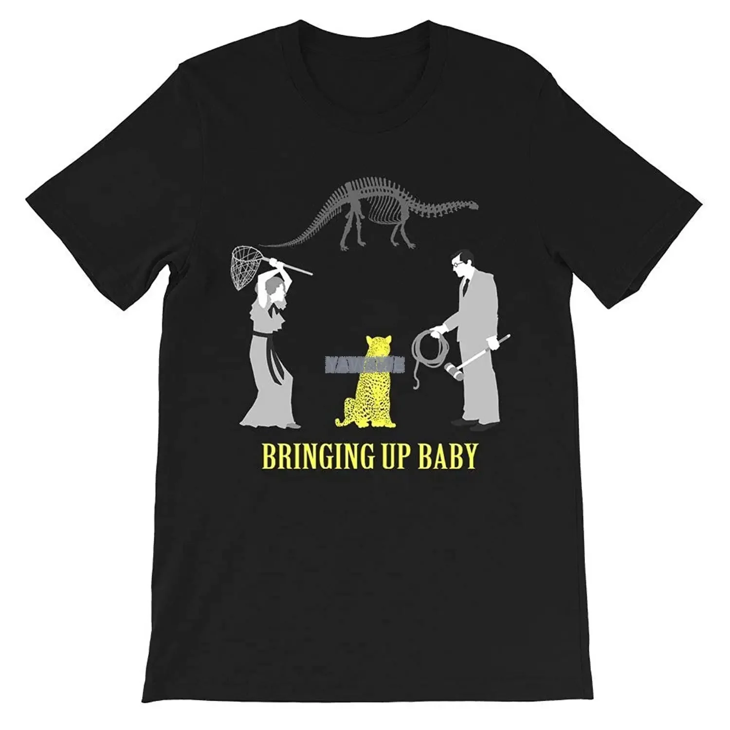 Bringing Up Baby screwball Comedy Film Dr. David Huxley Susan Vance Aloysius Gogarty for Men Women Girls Unisex TShirt