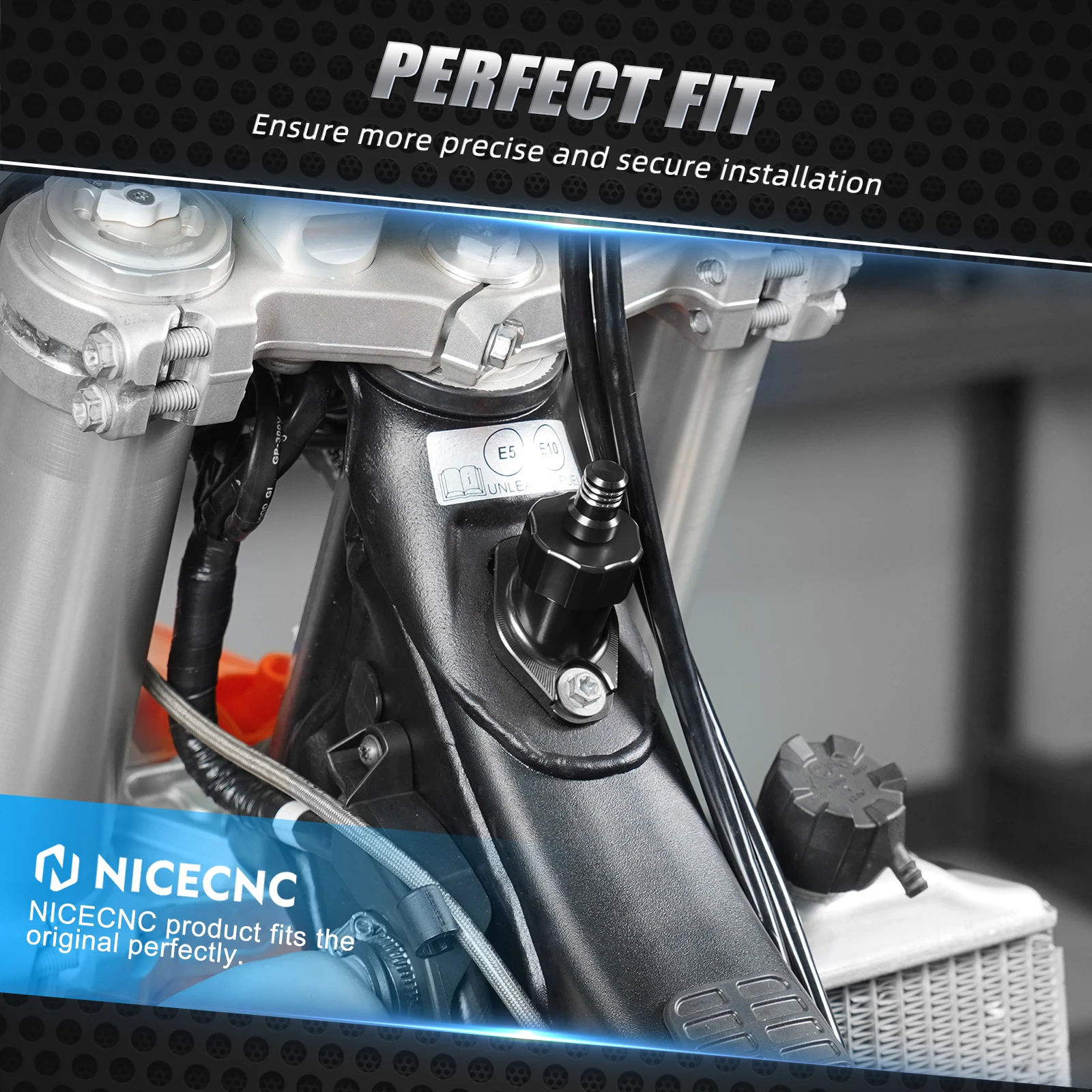 NICECNC Für KTM EXC 300 2024-2026 Öleinfülldeckel-Schutzabdeckung Motorrad für KTM EXC 250 XCW 300 Husqvarna GasGas – Detail 9