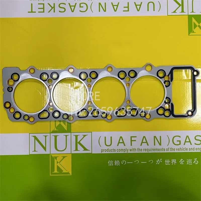 For 4M40 Engine Cylinder Head Gasket Overhaul Kit Valve Oil Seal Valve Cover Gasket Repair Set