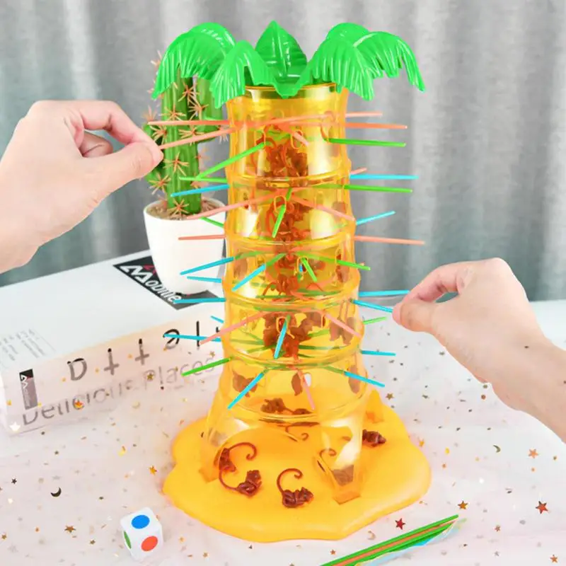 

Climbing Desktop Game Monkey Climbing Tree Game Toy Children Interesting Intelligence Toys Party Game Funny Toys For Kids