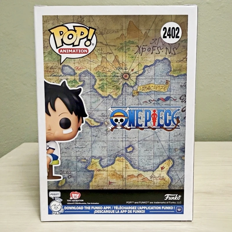 Funko Pop! Original One Piece Monkey D. Luffy #2402 Vinyl Figure - Anime Collectible Model Desktop Ornament Toy Gift for Fans - view 3