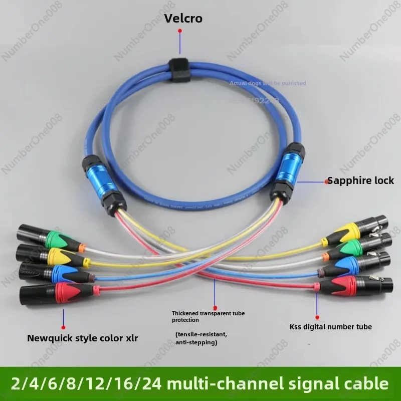 4~ 6~ 8~ 12 Core Xanon Cable/microphone Cable/mixer Cable/light Signal Multi-core Audio Signal Cable