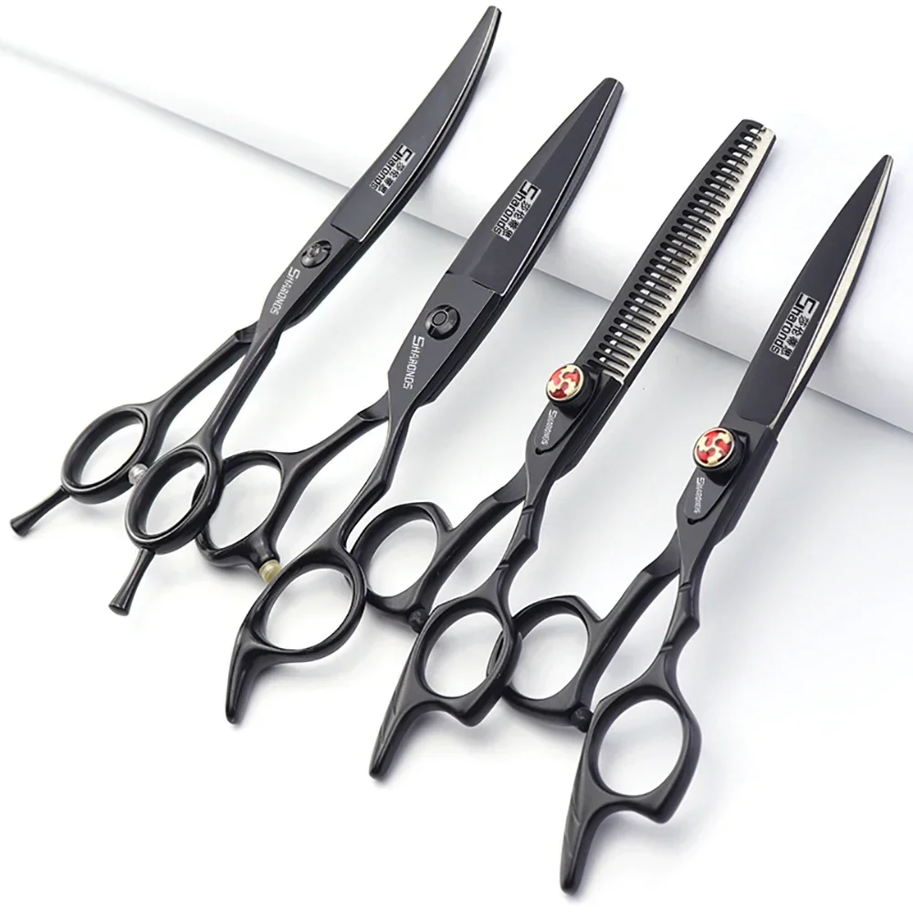 SHARONDS 6 Inch Hairdressing Scissors Professional Barber Specificlied Shear Hairdresser Dedicated Thin Clippers Hair Scissors