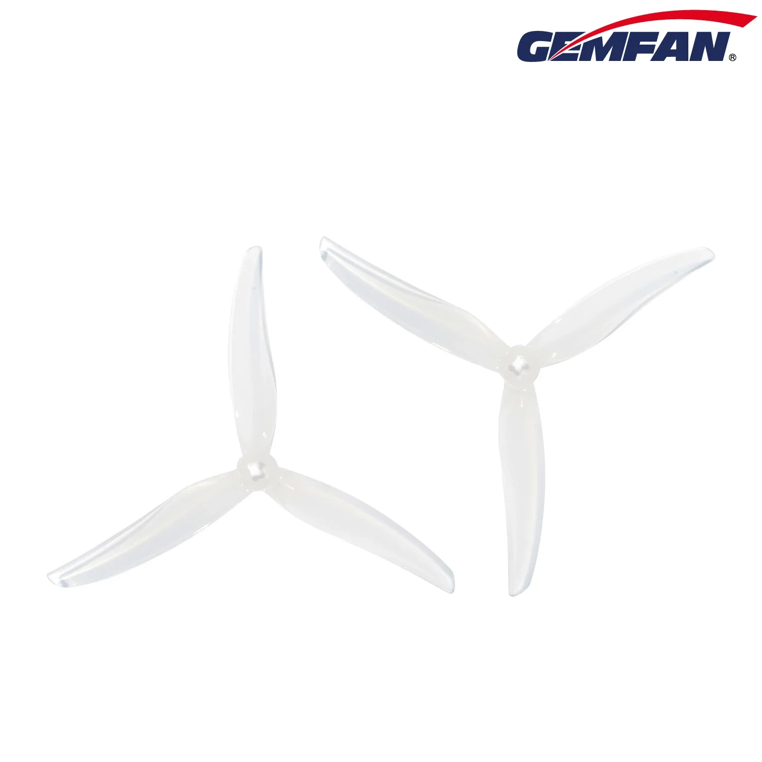 2pairs Gemfan SL5130 Propeller 5inch 3 Blade 1.5mm/2mm PC Props Wtih Motor M5 T Mount Adapter 5125 For RC FPV Drone Mark4