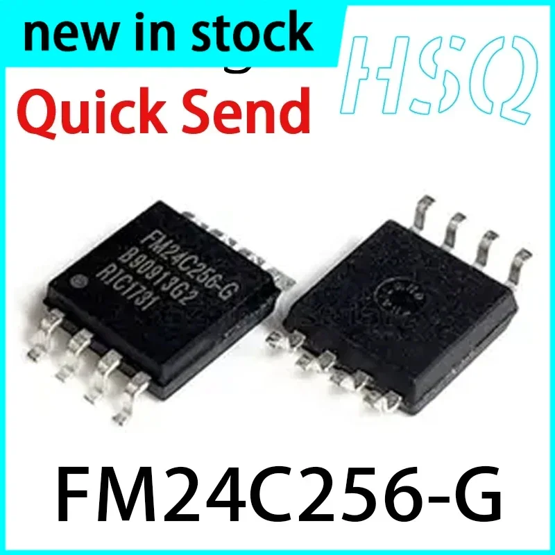 10PCS New FM24C256-G FM24C256 SOP-8 Programmer Memory Chip