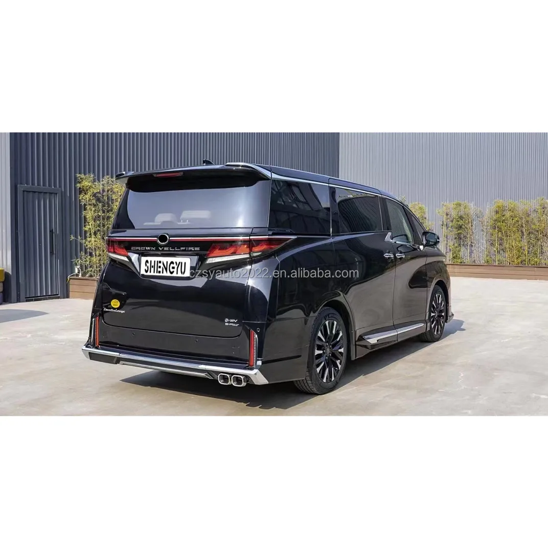 Body kit contain front lip and rear lip with tail throat and side skirt for Vellfire 40 series modelista small kit