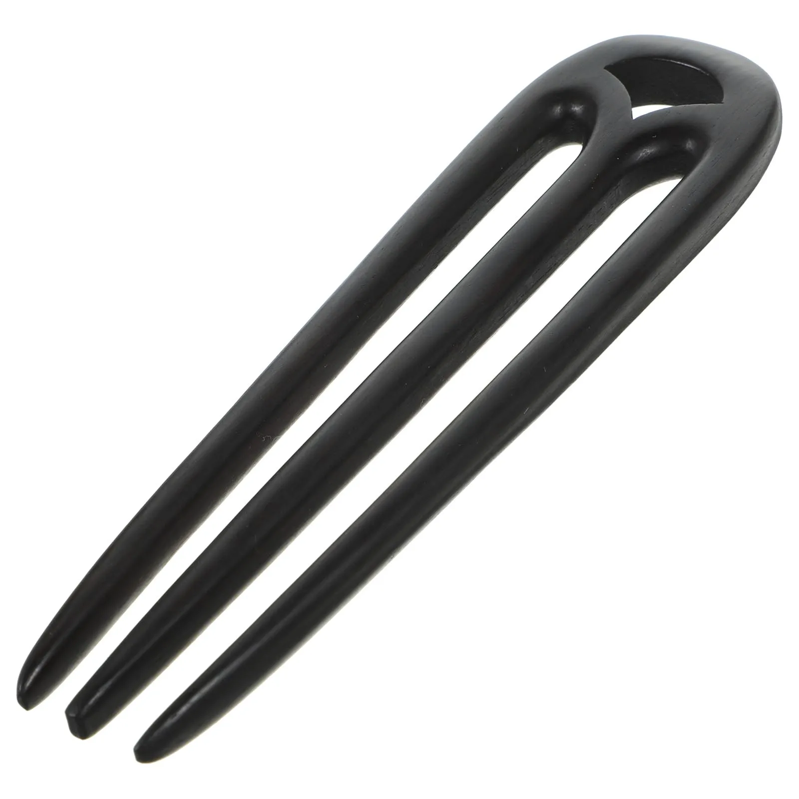 

Sandalwood Hairpins Wood Hair Forks Bridal Accessories Shaped Chignon Hairstyle Tools Easy Clip Thick
