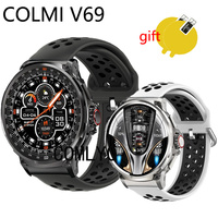 Band For COLMI V69 Strap Smart Watch Silicone Breathable Sports Bracelet Screen protector film For Women men