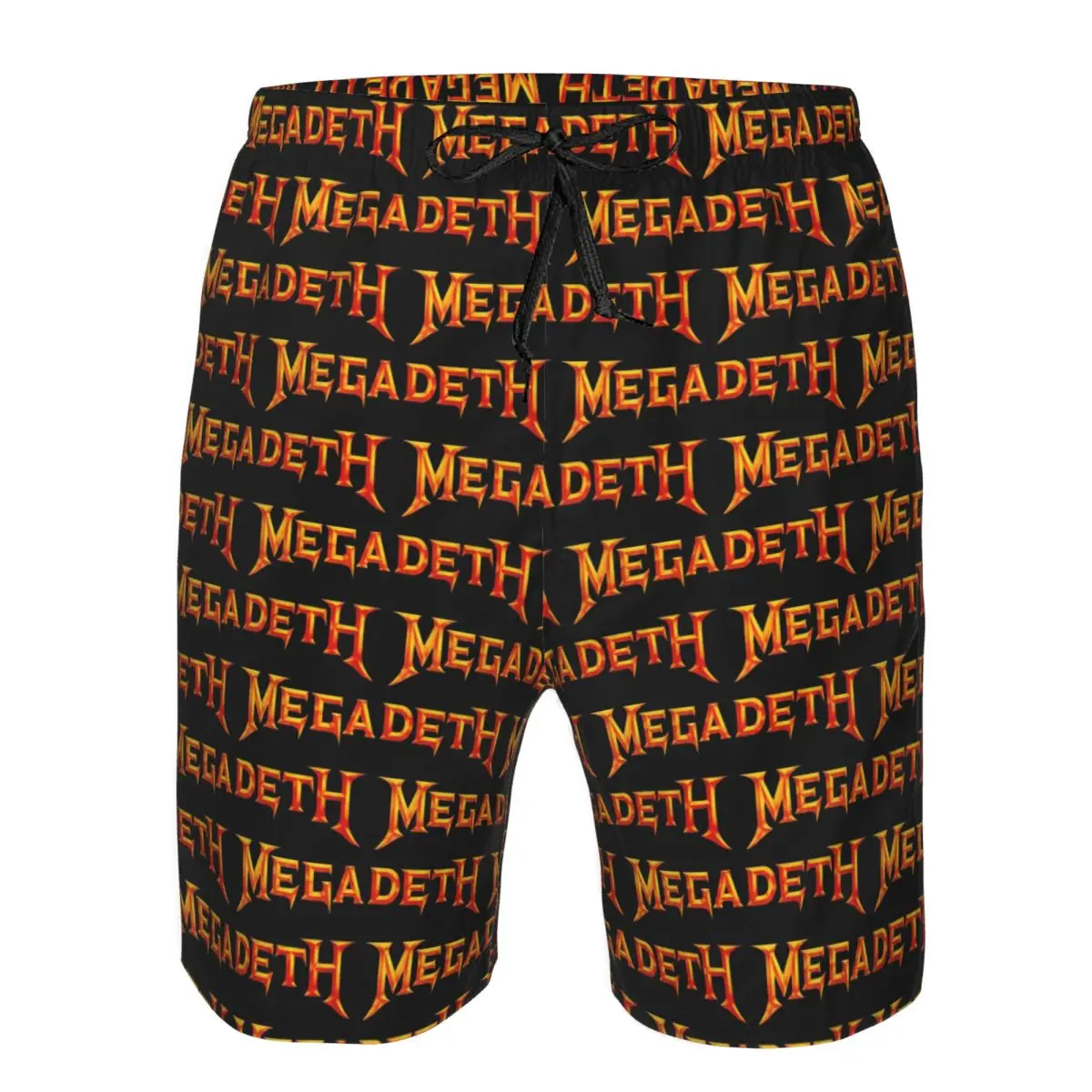 

Megadeths Logo Trunks Beach Board Shorts Casual Quick Dry Swim Summer Men Pants