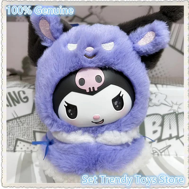 جديد حقيقي سانريو عباءة صغيرة الوجه تغيير الفينيل صندوق أعمى حقيبة سحر العصرية لعبة صندوق غامض سطح المكتب حلية هدية الكريسماس